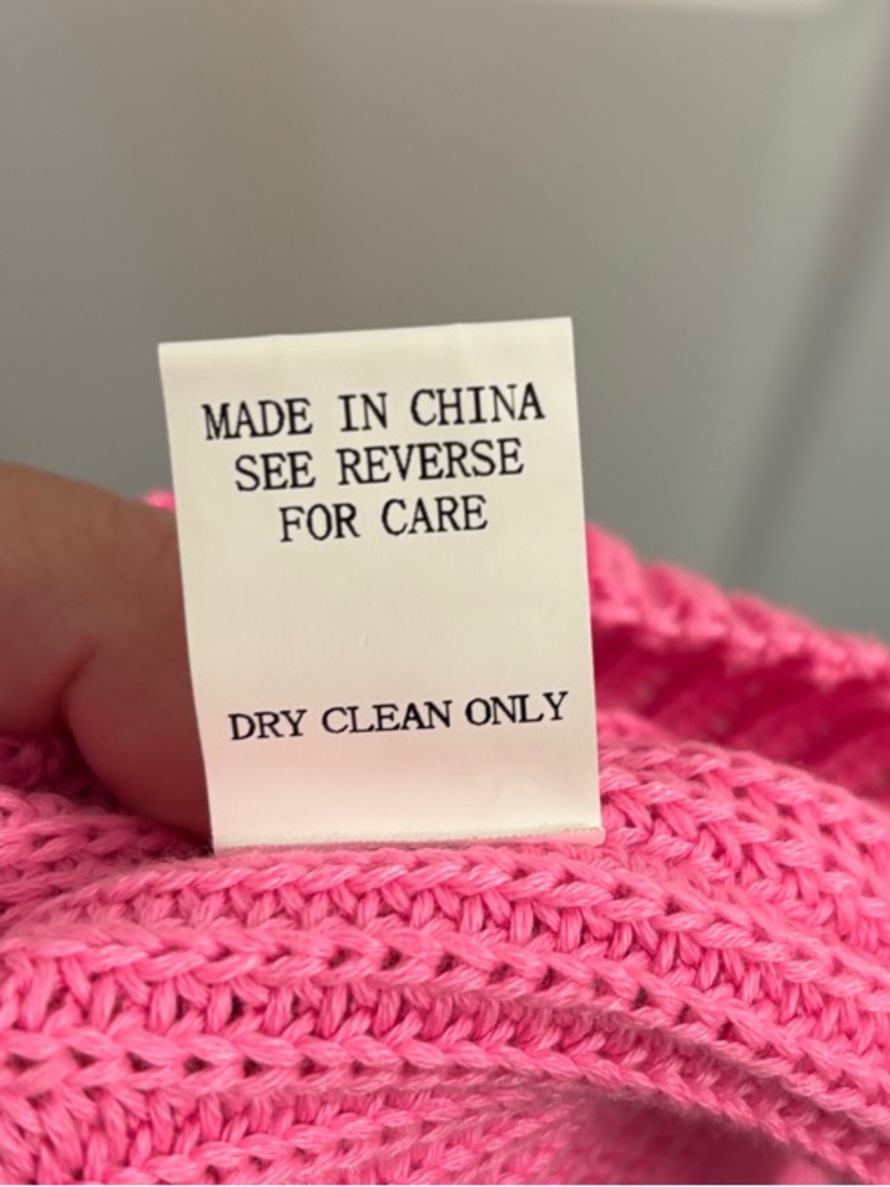 Bright Hot Pink Knit Button-Front Crop Sweater - Picture 7 of 8